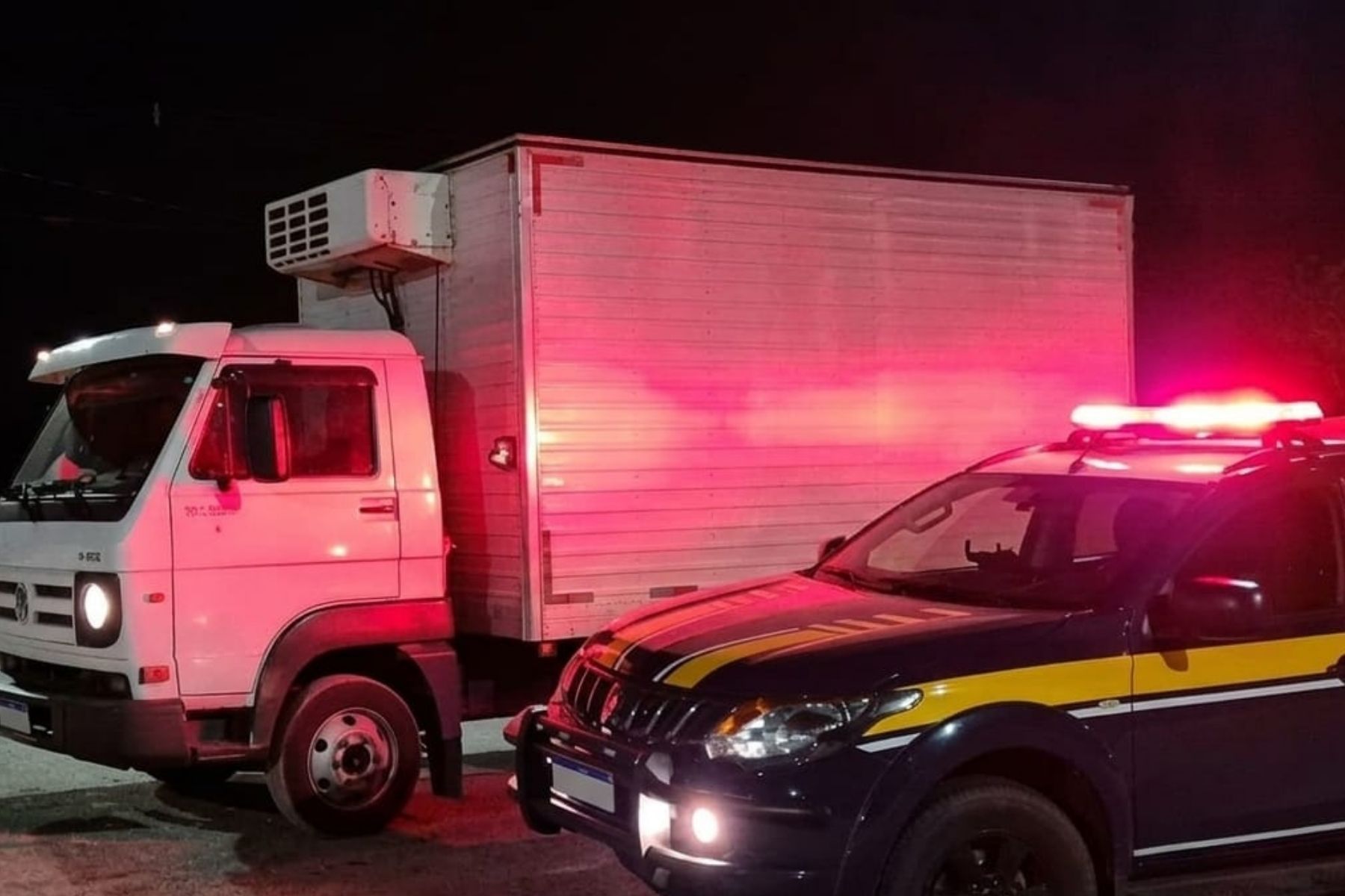 BR-040: caminhão furtado em Contagem é apreendido na Zona da Mata