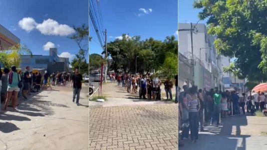 Fila quilométrica marca último dia para regularização do título de eleitor em BH; veja