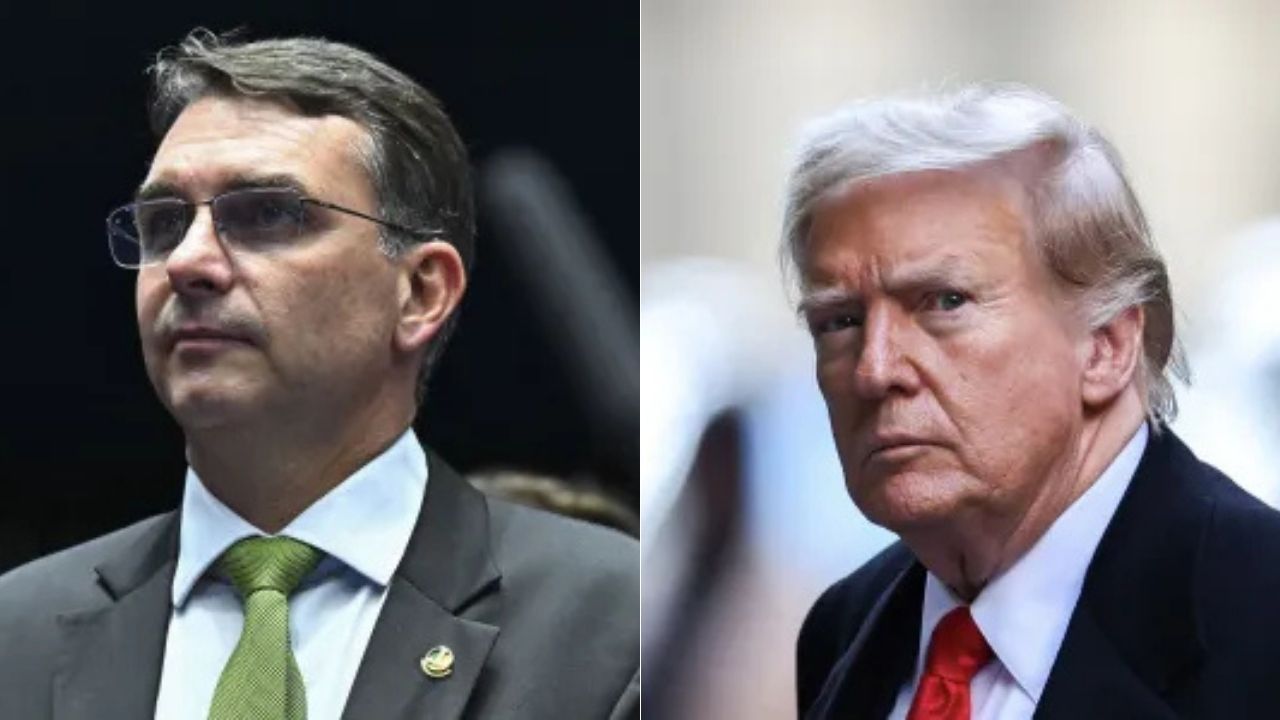 Flávio Bolsonaro viaja aos EUA para possível encontro com Trump