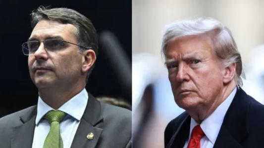 Flávio e Trump