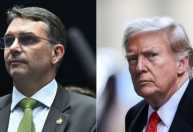 Flávio Bolsonaro viaja aos EUA para possível encontro com Trump