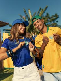 Camisas especiais da Volt para a Copa do Mundo
