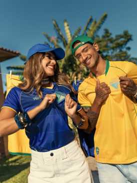 Camisas especiais da Volt para a Copa do Mundo