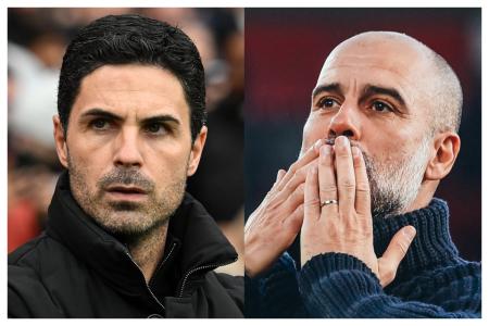 Mikel Arteta e Pep Guardiola disputam título inglês