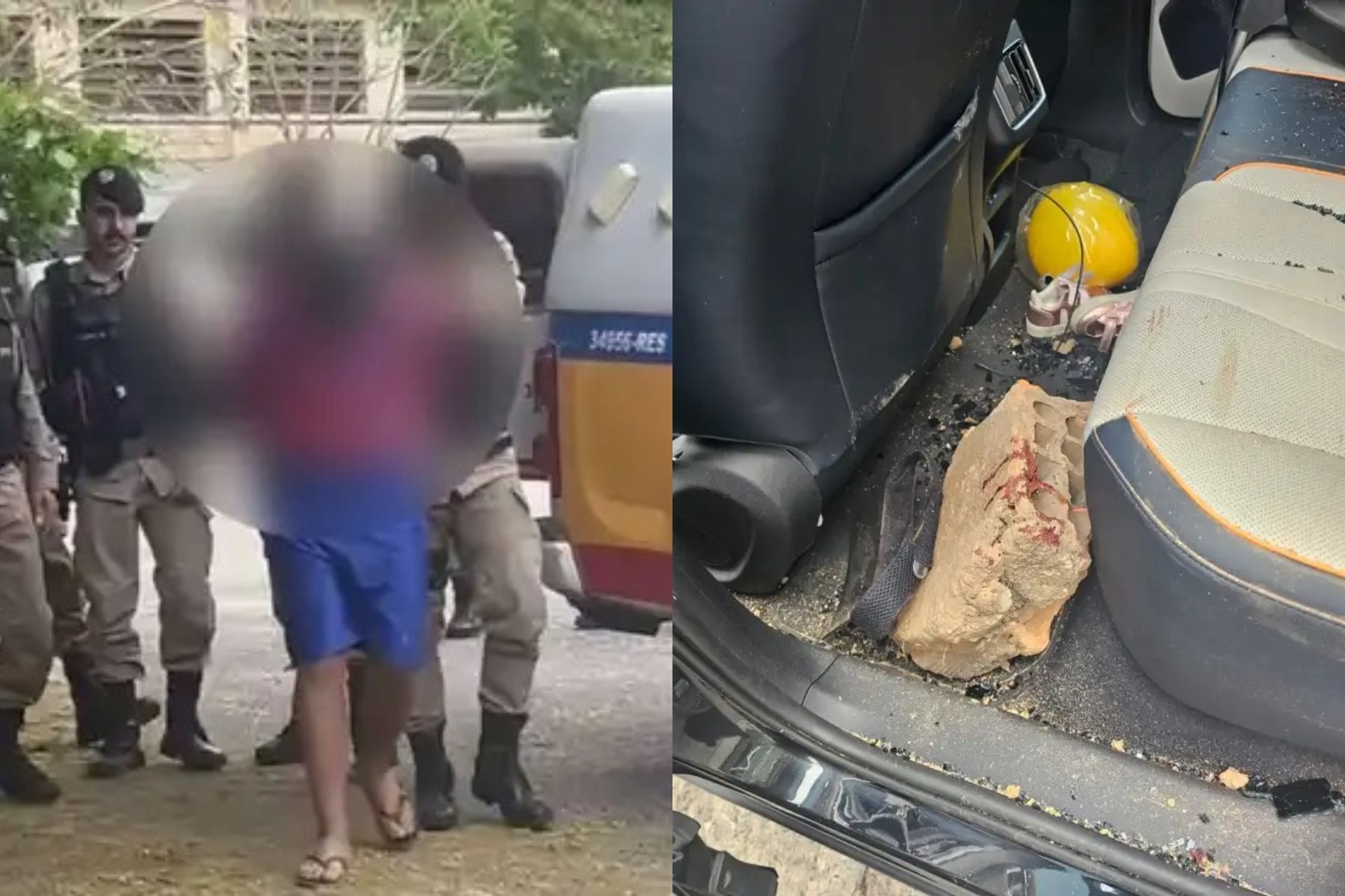 Homem acusado de jogar tijolo e ferir passageira de carro em BH vai a júri popular