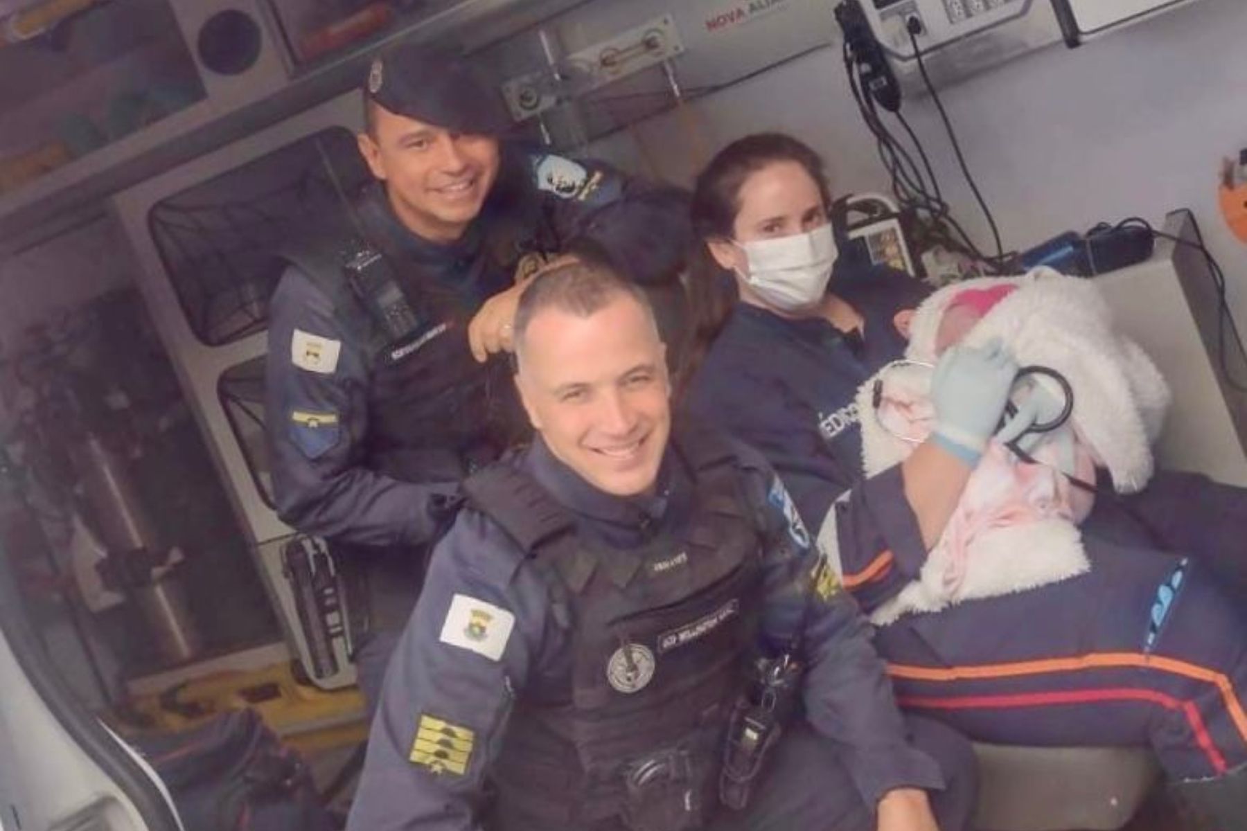 Após parto dentro de casa, recém-nascido é socorrido pela Guarda Municipal
