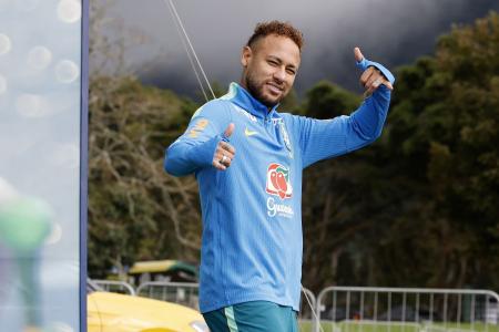 Convocado, Neymar em treino da Seleção Brasileira • Rafael Ribeiro/CBF