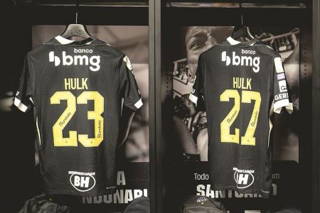 Jogadores do Atlético homenagearão Hulk na partida contra o Botafogo