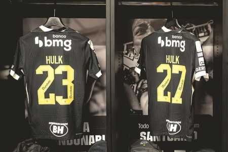 Jogadores do Atlético homenagearão Hulk na partida contra o Botafogo