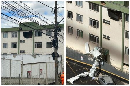 PC investiga se excesso de peso pode ter causado queda de avião em BH