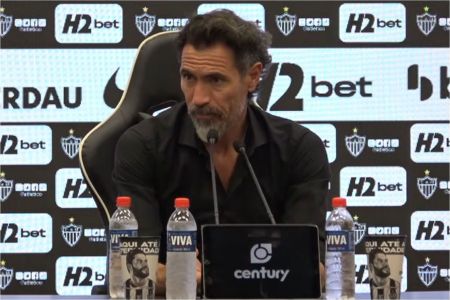Barba Domínguez, treinador do Atlético