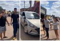 Repórter é agredido durante cobertura de acidente em Rondônia; veja vídeo