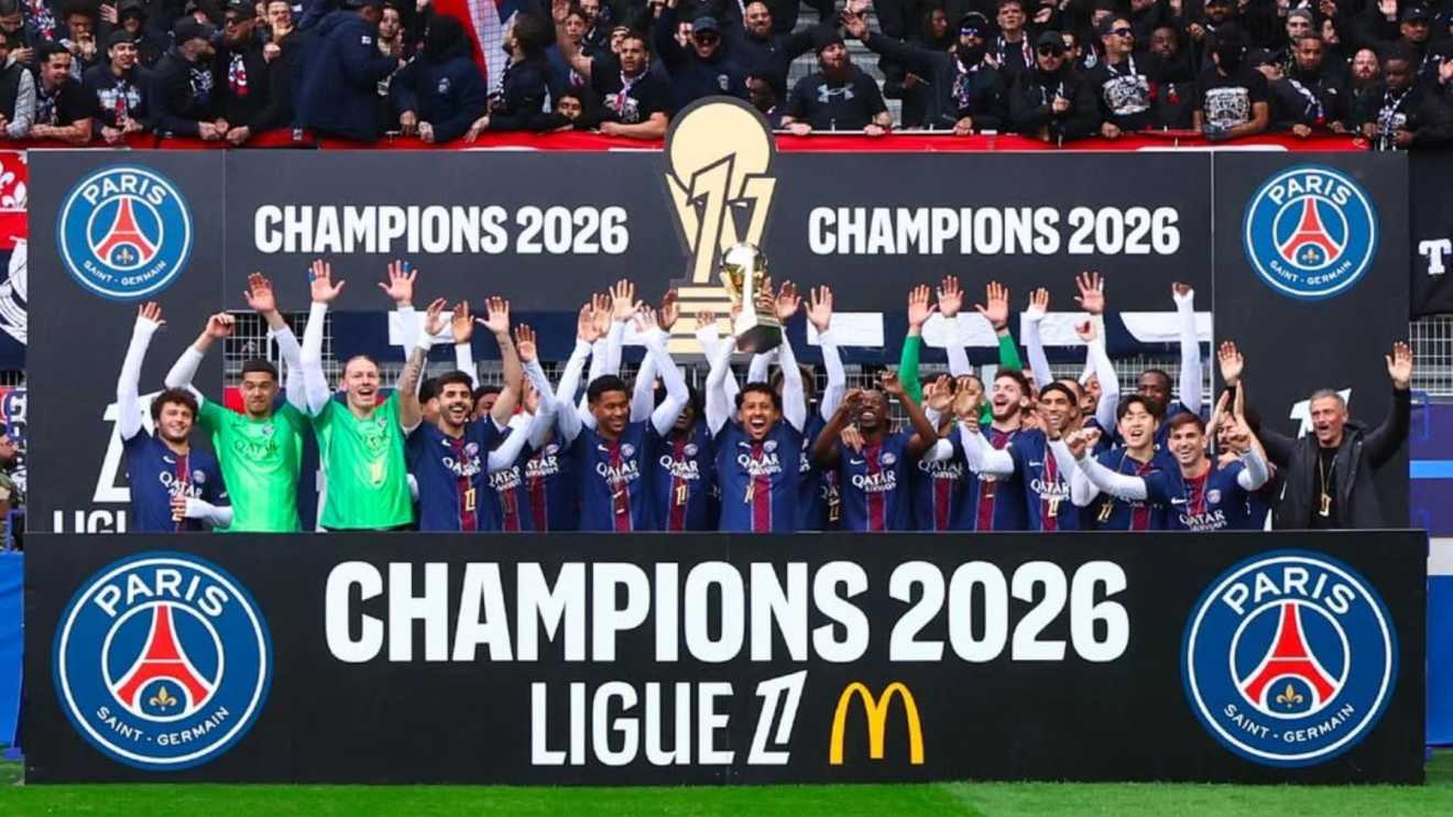 Campeão francês, PSG perde para o Paris FC na festa do título