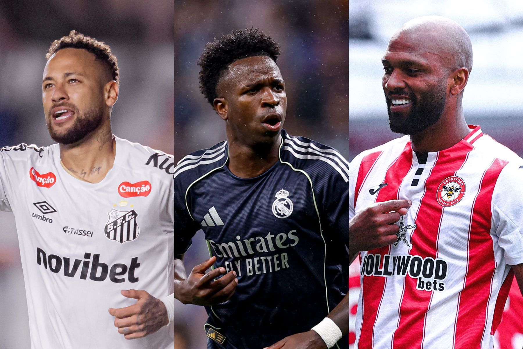 Neymar, Vini Jr. e mais: os números dos atacantes convocados por Ancelotti para a Copa