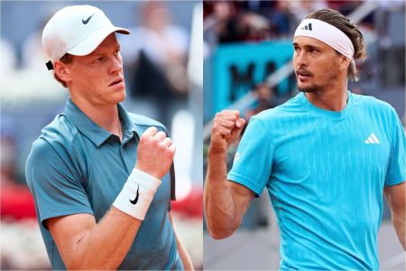 Jannik Sinner e Alexander Zverev