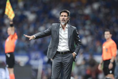 Eduardo "Barba" Domínguez em ação no Atlético • Pedro Souza / Atlético