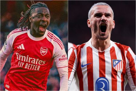 Eberechi Eze, do Arsenal, e Antoine Griezmann, do Atleti, são dois dos destaques desta semifinal de Liga dos Campeões