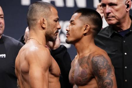 Alexandre Pantoja e Joshua Van se enfrentaram no UFC 323 • Divulgação/UFC