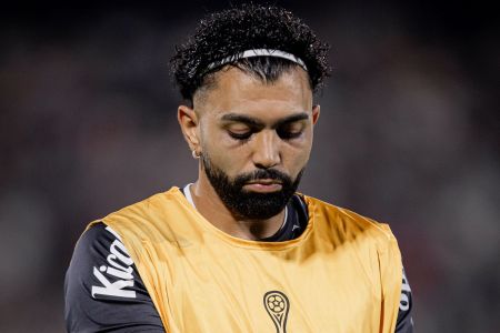 Gabigol, atacante do Santos