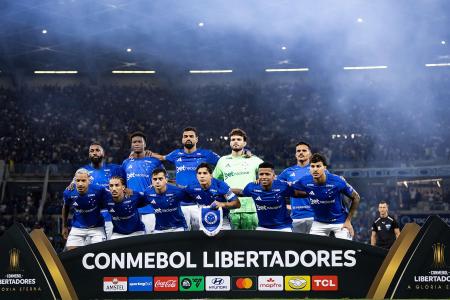 Time do Cruzeiro pela Copa Libertadores