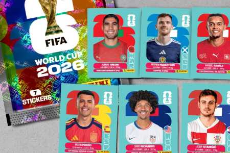 Imagens oficiais do Albúm da Copa do Mundo de 2026