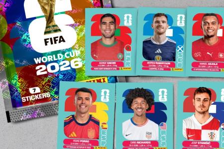Imagens oficiais do Albúm da Copa do Mundo de 2026