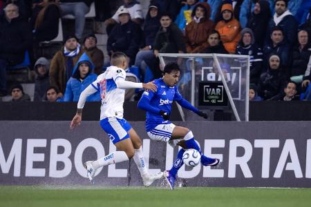 Universidad Católica e Cruzeiro empataram pela Copa Libertadores • Gustavo Aleixo/Cruzeiro