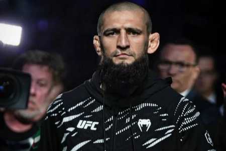 Khamzat Chimaev, campeão dos pesos médios do UFC