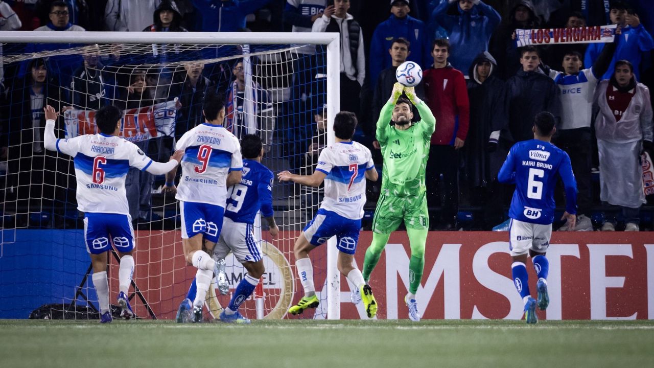 Otávio brilha em empate com a Universidad Católica e se firma como esperança no gol do Cruzeiro