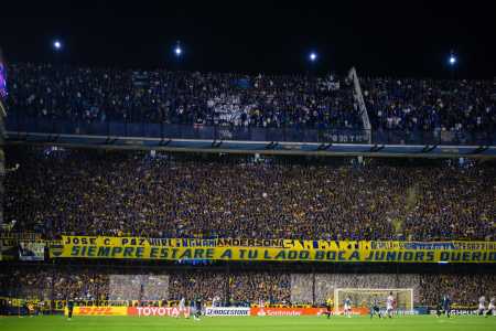 Torcida do Cruzeiro em La Bombonera na Libertadores de 2024 • Bruno Haddad/Cruzeiro