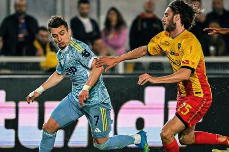 Partida entre Lecce e Juventus, pela Serie A