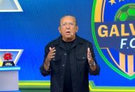 Galvão Bueno reage à virada do Cruzeiro sobre o Bahia e faz constatação