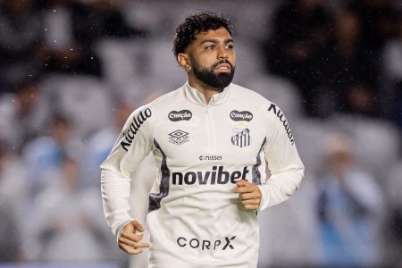 Gabigol, atacante do Santos