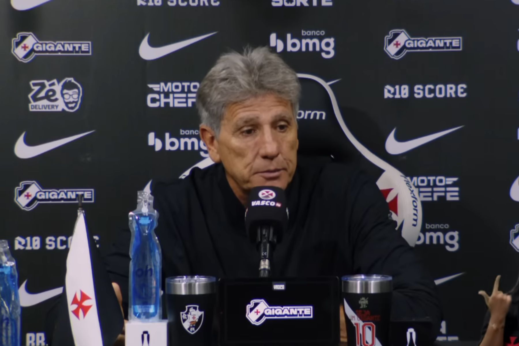 Renato Gaúcho revela conversa para 'redenção' de reforço de R$ 27,6 milhões do Vasco
