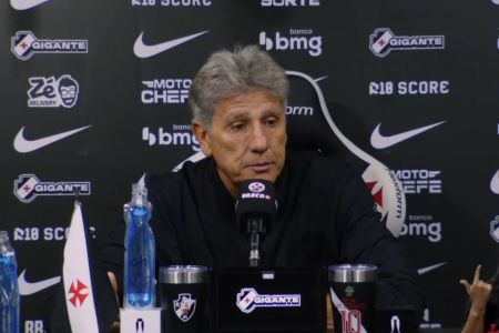 Renato Gaúcho, treinador do Vasco