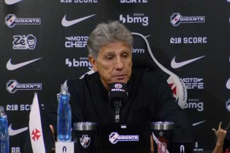 Renato Gaúcho, treinador do Vasco