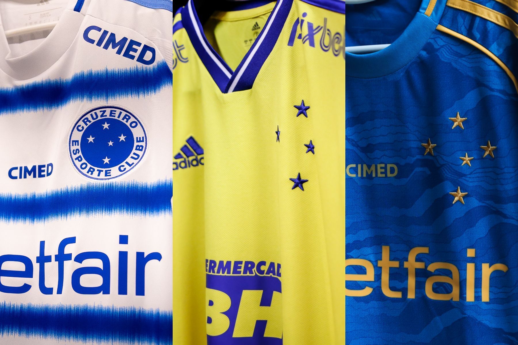 Novo uniforme II do Cruzeiro promete fortalecer a identidade nacional com design inédito e listras azuis