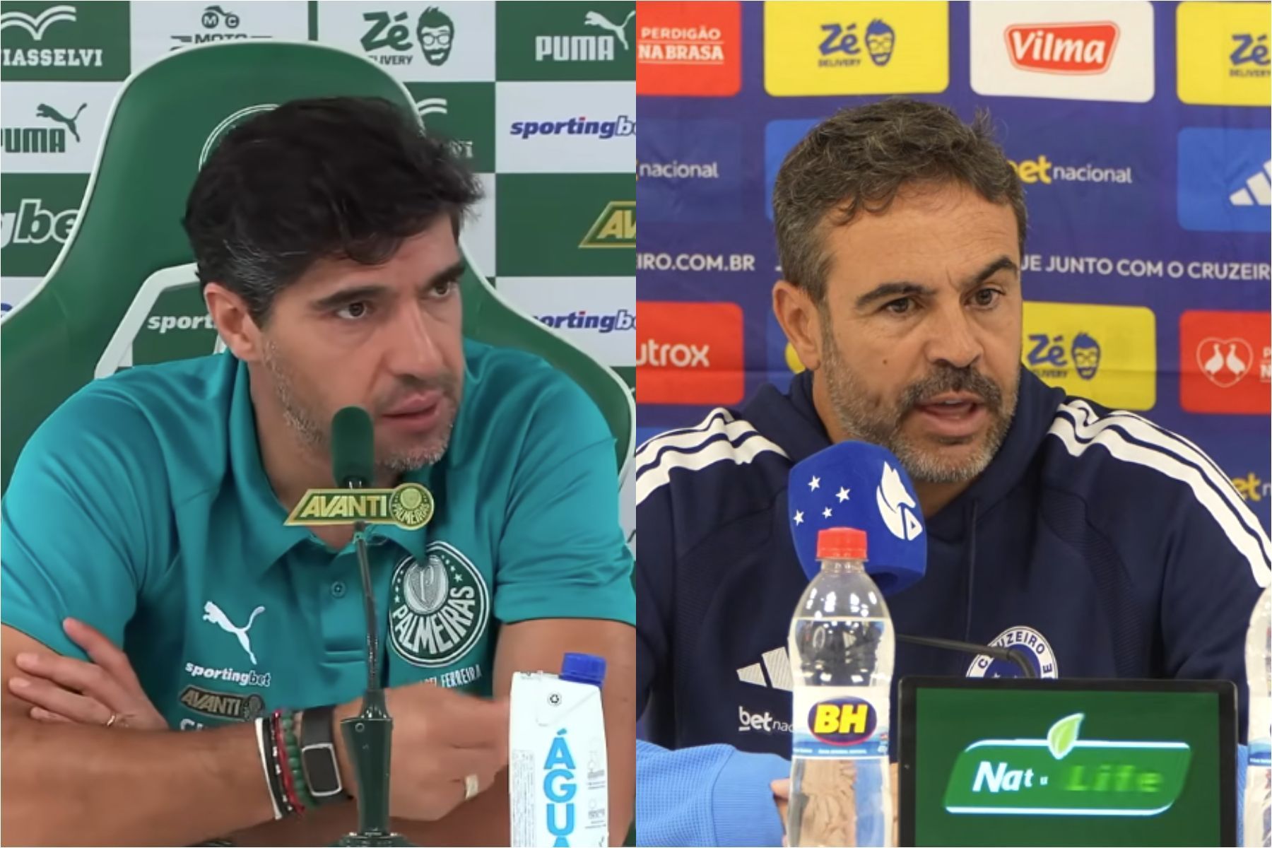 Abel Ferreira aponta semelhança técnica entre Cruzeiro e Palmeiras após empate em Barueri