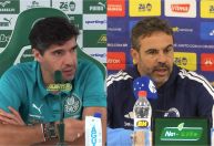 Abel, do Palmeiras, rasga elogios ao Cruzeiro e a Artur Jorge após empate no Brasileiro