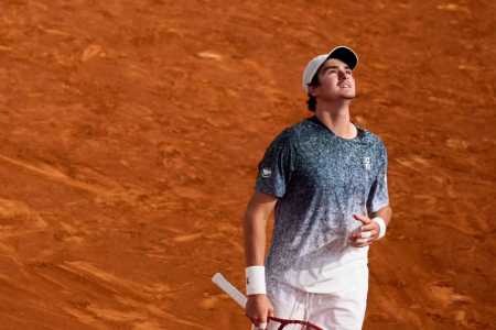 João Fonseca em ação no Masters 1000 de Roma
