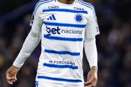 Camisa II do Cruzeiro em 2025 • Gustavo Aleixo/Cruzeiro