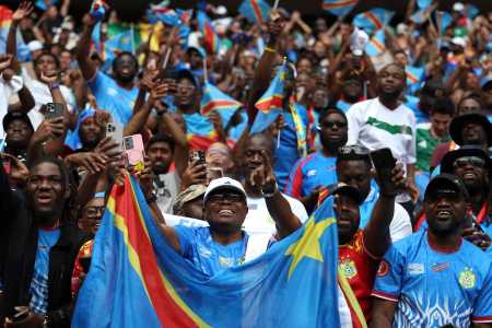 Torcida do Congo nas eliminatórias para a Copa do Mundo