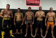 Alex Poatan impressiona e treina forte com brasileiro do peso-pesado do UFC; veja