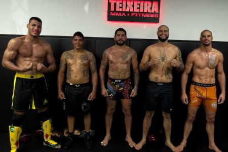 Alex Poatan se prepara para disputar o UFC Freedom 250