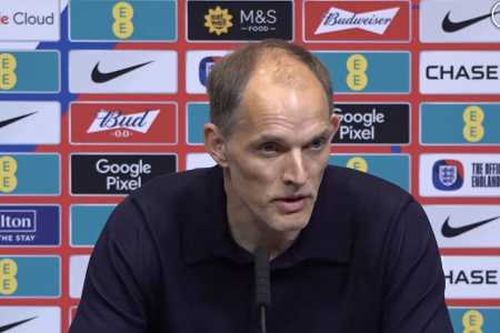 Thomas Tuchel, treinador da Seleção Inglesa