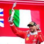 Lewis Hamilton comemora melhor resultado pela Ferrari após pódio no GP de Canadá