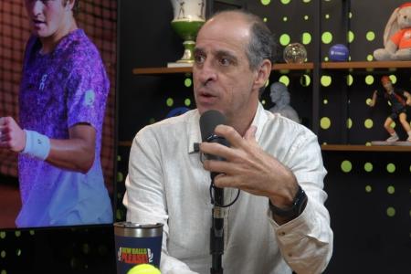 Fernando Meligeni, comentarista e ex-tenista