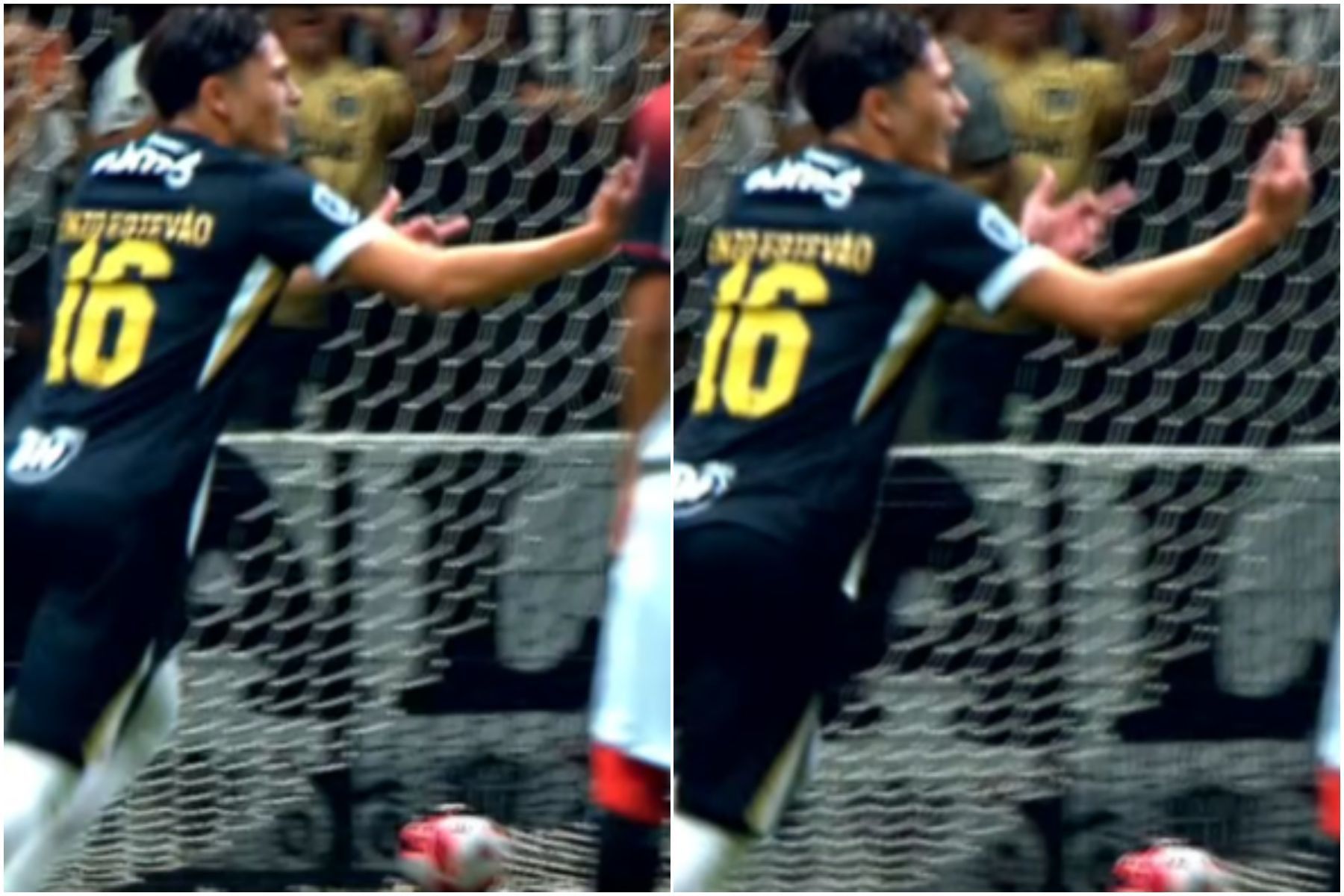 Cria do Atlético é expulso por gesto obsceno na final da Copa do Brasil sub-17