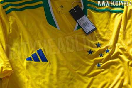 Possível nova camisa do Cruzeiro, em homenagem à Seleção Brasileira
