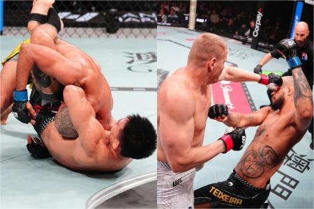 Deivesson Figueiredo e Talisson Xicão sofreram derrotas impactantes no UFC Macau